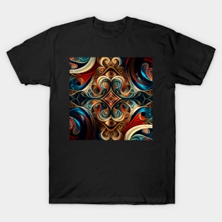 Geometric Pattern Vintage T-Shirt